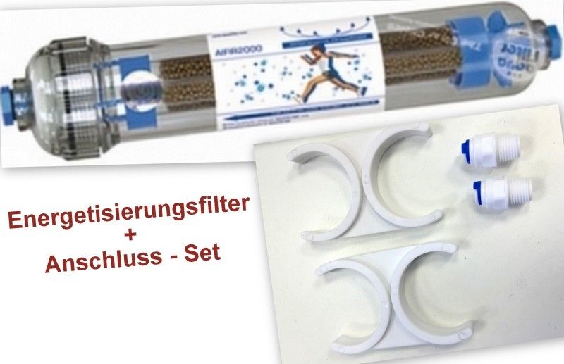Energy PLUS &#8211; Energetisierungsfilter mit Anschlußset