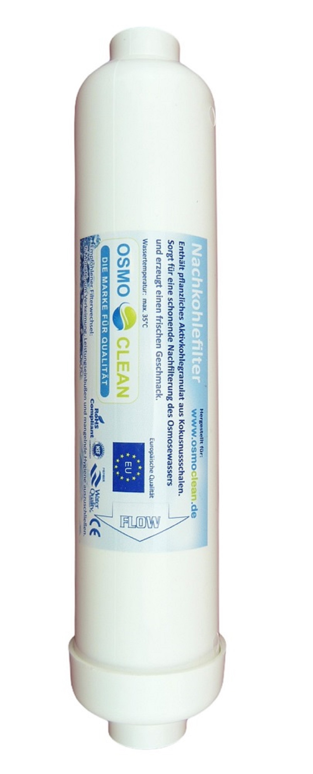 Aktivkohlenachfilter 5 Micron / 10 Zoll "Osmoclean" T33