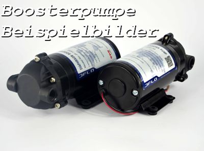 Druckerhöhungspumpe / Boosterpumpe 24 V, 1,8 A - ca. 135 L/Std. JFLO-1250 Interwall kann 4 Stunden a