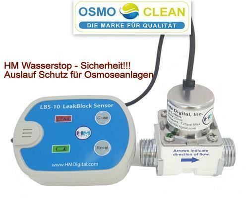 Wasserstop HM LeakBlock Sensor LBS - 10 / Aqua-Stop für 1/4" Zoll